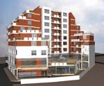 Housing building in Studentski grad